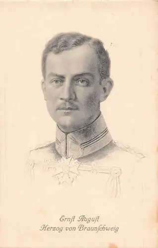 L065 Deutsches Königtum Prinz Ernst August von Braunschweig Postkarte