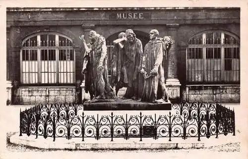 C003 Frankreich, Calais, Die Bürger von Calais alte Postkarte