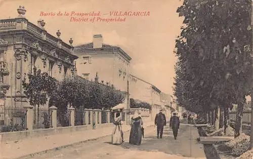 A866 Mexiko Barrio de Prosperidad Villagarcia Vintage Postkarte