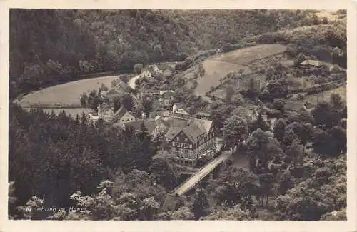 Deutschland 1930 Treseburg im Harz Dorf Vintage Postkarte