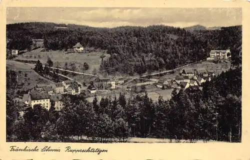 Deutschland Fraenkische Schweiz Rupprechtstegen Dorf Postkarte