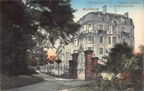 L066 Frankreich Mulhouse 1913 alte Postkarte