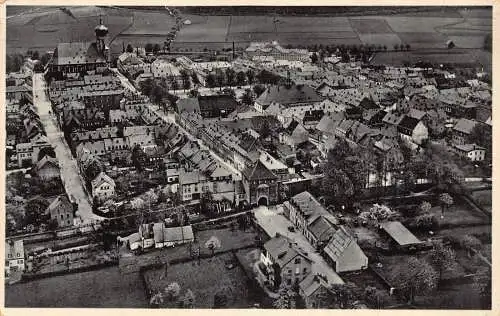 L066 Deutschland Marienberg i.Erzgeb. Luftbild Postkarte