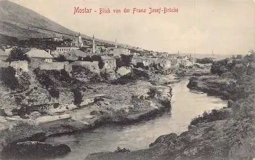 Bosnien und Herzegowina Mostar 1915 Feldpostkarte 1. Weltkrieg