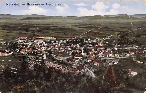 Bosnien und Herzegowina Nevesinje WWI Feldpostkarte