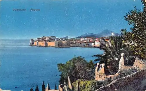 Kroatien Dubrovnik Ragusa 1915 WWI Feldpostkarte