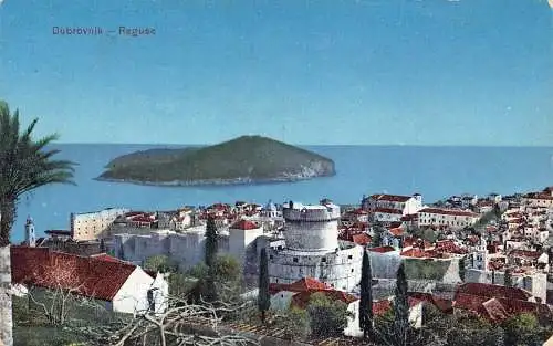 Kroatien Dubrovnik Ragusa 1915 WWI Feldpostkarte