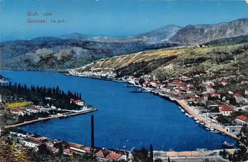 Kroatien Gruz, Gravose WWI Feldpostkarte