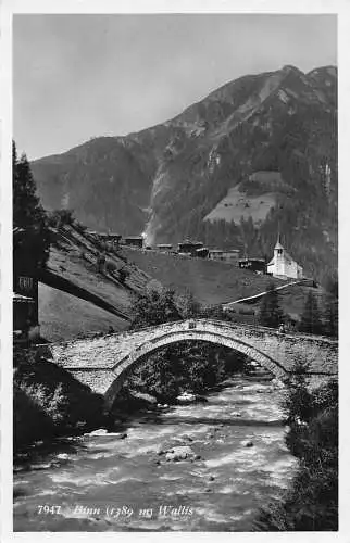 C008 Schweiz, Binn (1389 m) Wallis Vintage Postkarte