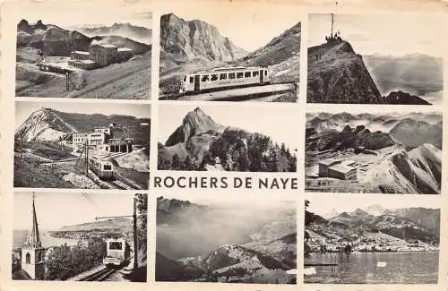 C008 Schweiz, Rochers de Naye Vintage Postkarte