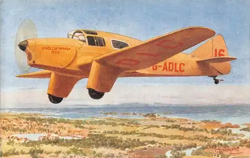 L004 Great Britain Miles Falcon Six Winner of King's Cup Race 1935 Flugzeug