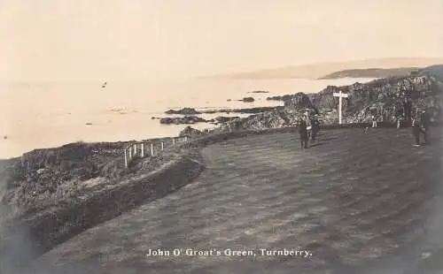 A882 England Tunberry John o'Groat's Green Vintage Postkarte