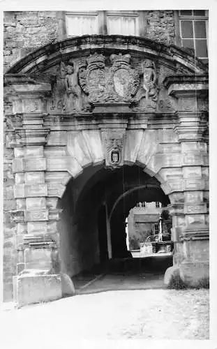 L165 Deutschland Schlosseingang Weikersheim Vintage Postkarte