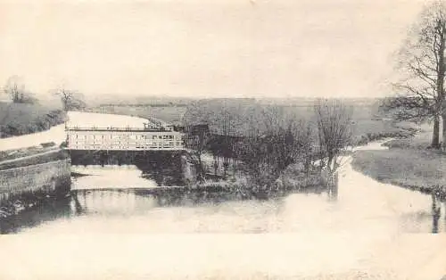 A887 England unbekannte Flussbrücke Landschaft Vintage Postkarte
