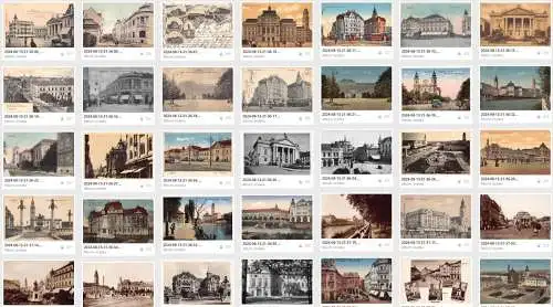 Rumänien Oradea Nagyvarad Grosswardein fabelhafte Sammlung alter Postkarten