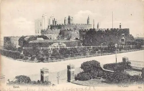 A884 England 1904 Deal The Castle Vintage Postkarte