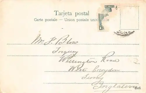 A879 Recuerdo de Argentina Cuerpo de Lanceros Kavallerie Militär Postkarte