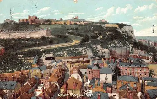 A886 England Dover aus 64 Stufen 1912 Vintage Postkarte