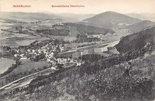 L316 Deutschland Sauerland Oberkirchen Vintage Postkarte