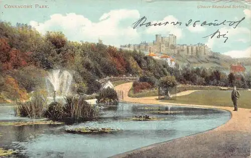 A886 England 1905 Dover Connaught Park Vintage Postkarte