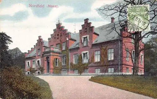 Dänemark 1927 Nordfeld Moen Philatelistisches Interesse Vintage Postkarte