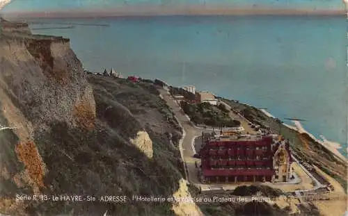 C010 Frankreich, Le HAVRE Plateau des Phares, L'Hotel Vintage Postkarte