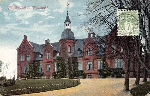 Dänemark 1926 Stensbygaard Sjaelland alte Postkarte