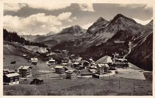 L309 Schweiz Inneres Arosa Bergdorf Tal Vintage Postkarte