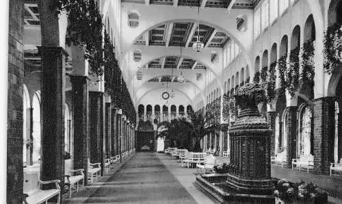 L310 Deutschland 1962 Bad Kissingen Wandelhalle Vintage Postkarte