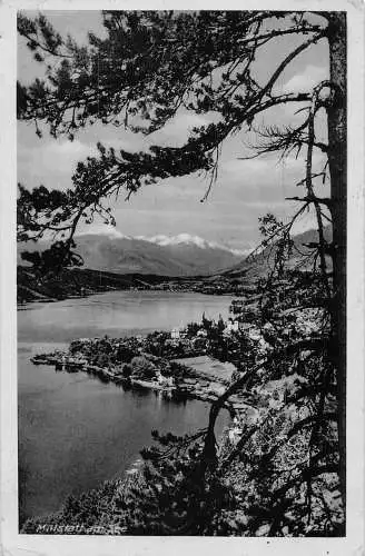 A070 Österreich 1934 Millstatt am See RPPC Vintage Postkarte