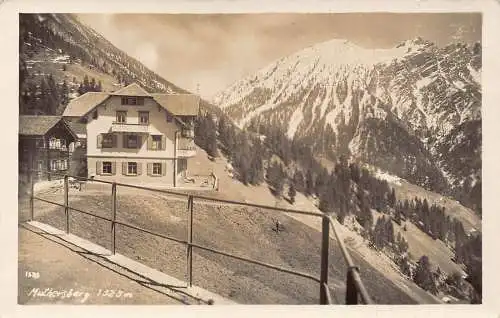 L172 Deutschland Muthersburg Berghütte Vintage Postkarte