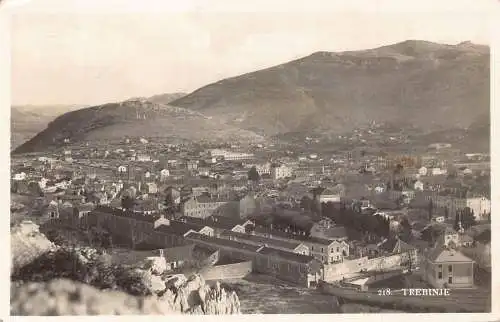 Bosnien und Herzegowina Trebinje Gesamtansicht RPPC Vintage Postkarte