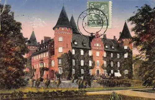 Schweden 1926 Trolleholm Schloss Skane Vintage Postkarte
