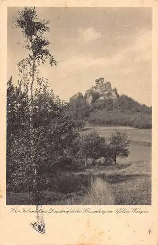 L151 Deutschland 1943 Das Felsensihloss Drachenfels bei Busenberg im Pfaelzer Wasgau