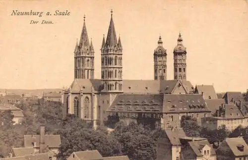 L183 Deutschland Naumburg A Saale Dom Vintage Postkarte