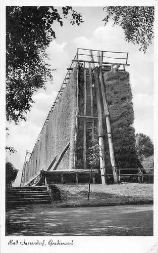 L339 Deutschland Bad Sassendorf Gradierwerk Vintage Postkarte