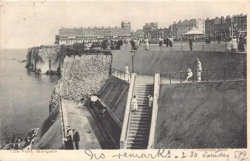 A888 England 1903 The Fort Margate Vintage Postkarte