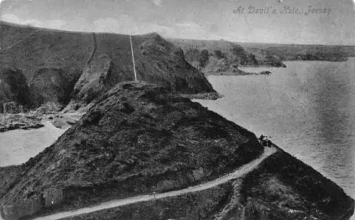 A920 England Devil's Hole Jersey Vintage Postkarte