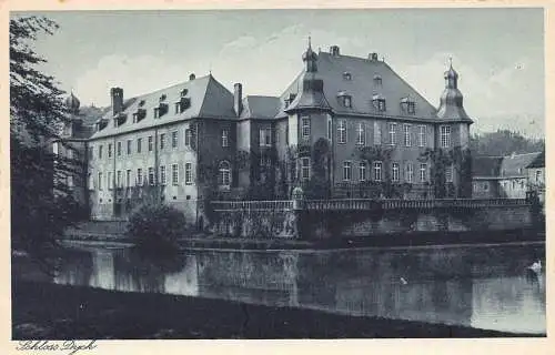 L184 Deutschland Schloss Dyck Vintage Postkarte