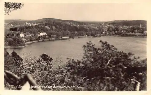 L184 Deutschland 1941 Bad Buchau Ausblick von den Bollersdorfer Höhensee Postkarte