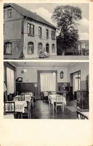 L406 Deutschland Mainzholzen Gasthaus zur Linde Werbepostkarte
