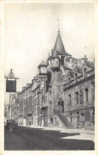 A900 Schottland Tolbooth Canongate Edinburgh Vintage Postkarte