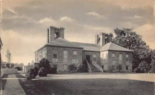 A900 US Stratford Hall Westmoreland County Virginia Vintage Postkarte