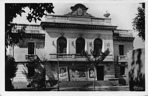 A929 Marokko Meknes Theater RPPC Vintage Postkarte
