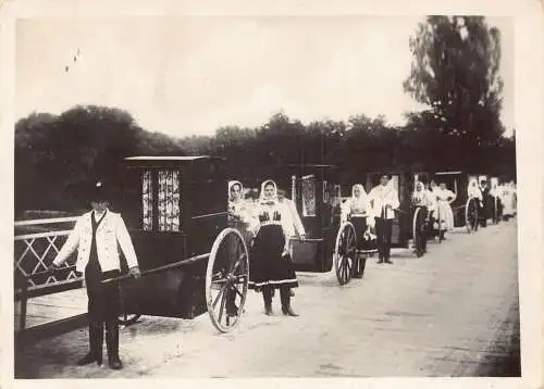 A931 Slowakei 1937 Piestany Bäder von Pistany Infanteristen Parade RPPC Postkarte