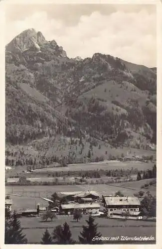 L340 Deutschland Geitau mit Wendelslein RPPC Vintage Postkarte