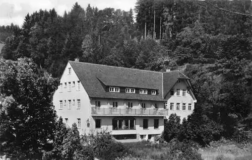 L344 Deutschland 1960 Kurheim Sonnenwinkel Schwarzenberg Freudenstadt Postkarte