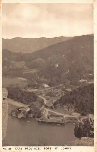 A934 Südafrika Kap Provinz Hafen St Johns Vintage Postkarte