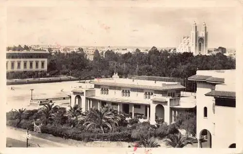 A932 Marokko 1950 Casablanca Automobile Club du Maroc RPPC Vintage Postkarte