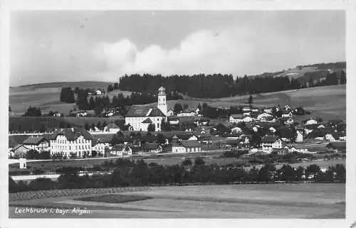 L012 Deutschland Lechbruck Allgäu Kirche Vintage Postkarte